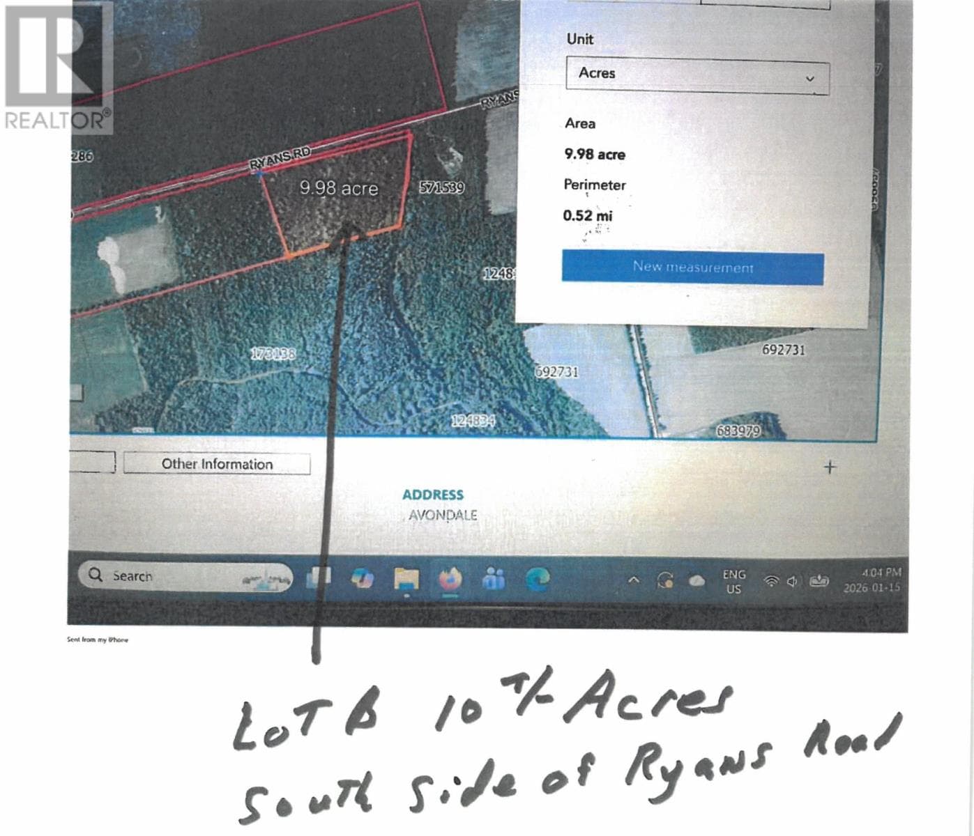 Lot B Ryans Road